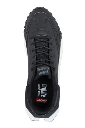 29104 Siyah - Beyaz Genç Erkek Sneaker Günlük Spor Ayakkabı - 6
