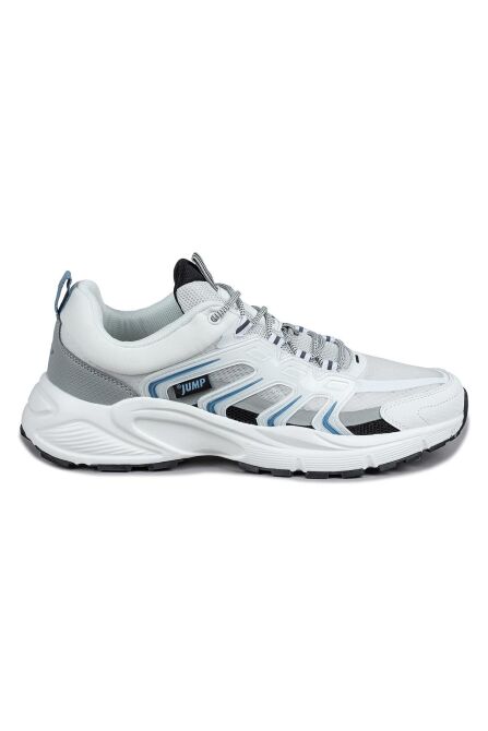 29728 Beyaz - Gri Genç Erkek Sneaker Günlük Spor Ayakkabı - 1