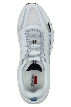 29728 Beyaz - Gri Genç Erkek Sneaker Günlük Spor Ayakkabı - 3