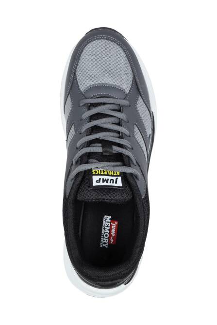 30522 Gri - Siyah Erkek Sneaker Günlük Spor Ayakkabı - 3