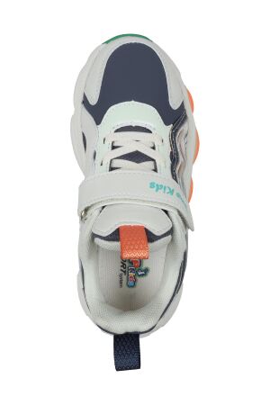 31098 Bej - Mavi Sneaker Çocuk Spor Ayakkabı - 3