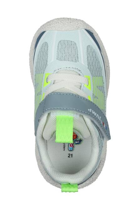 31127 Mavi - Yeşil Sneaker Çocuk Spor Ayakkabı - 3