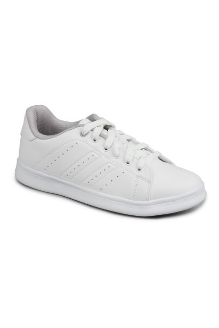 15307 Beyaz Erkek Sneaker Günlük Spor Ayakkabı - 6