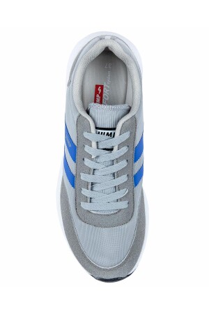26231 Gri - Royal Mavi Kadın Sneaker Günlük Spor Ayakkabı - 7