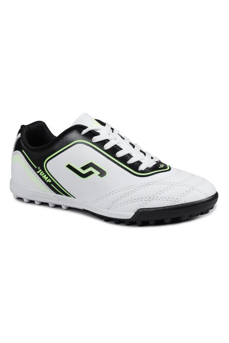 26753 Beyaz - Siyah Halı Saha Krampon Futbol Ayakkabısı - 2