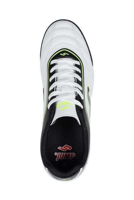 26753 Beyaz - Siyah Halı Saha Krampon Futbol Ayakkabısı - 3