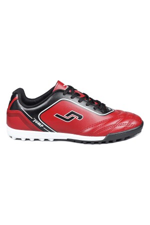26753 Kırmızı - Siyah Halı Saha Krampon Futbol Ayakkabısı - 1