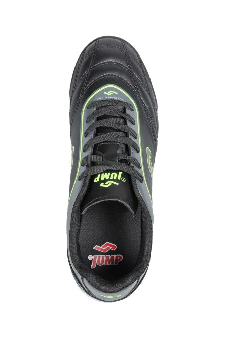 26753 Siyah - Neon Yeşil Halı Saha Krampon Futbol Ayakkabısı - 3