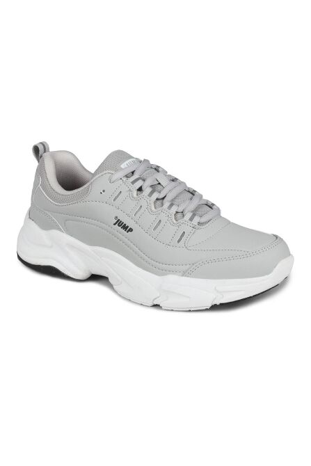 26776 Açık Gri - Beyaz Kadın Sneaker Günlük Spor Ayakkabı - 6