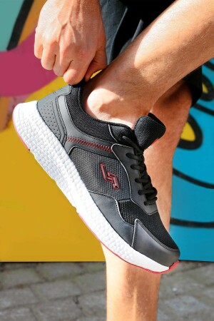 27426 Siyah Erkek Sneaker Günlük Spor Ayakkabı - Jump (1)