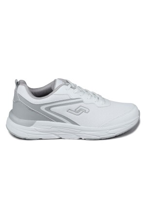 28037 Beyaz - Açık Gri Erkek Sneaker Günlük Spor Ayakkabı - Jump