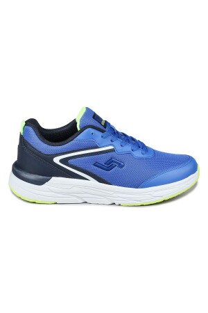28037 Royal Mavi - Siyah Erkek Sneaker Günlük Spor Ayakkabı - Jump