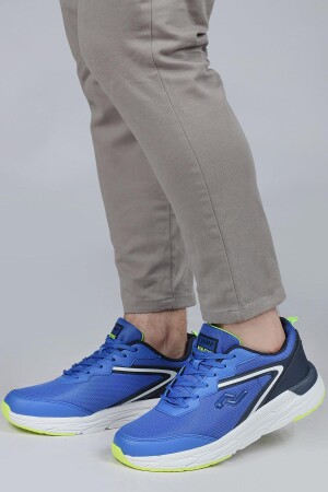 28037 Royal Mavi - Siyah Erkek Sneaker Günlük Spor Ayakkabı - Jump (1)