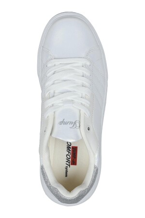 28054 Beyaz Kadın Sneaker Günlük Spor Ayakkabı - 3