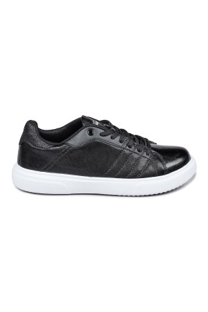 28054 Siyah - Beyaz Kadın Sneaker Günlük Spor Ayakkabı 