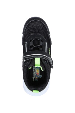28101 Cırtlı Siyah - Beyaz Üniseks Çocuk Sneaker Günlük Spor Ayakkabı - 7