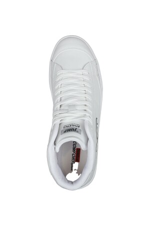 28166 Yüksek Bilekli Beyaz Erkek Sneaker Günlük Spor Ayakkabı - 3