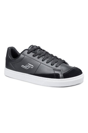 28167 Siyah - Beyaz Erkek Sneaker Günlük Spor Ayakkabı - Jump (1)