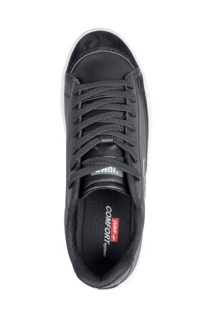 28167 Siyah - Beyaz Erkek Sneaker Günlük Spor Ayakkabı - 3