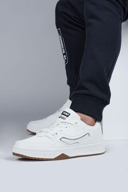 28520 Beyaz Erkek Sneaker Günlük Spor Ayakkabı - 2