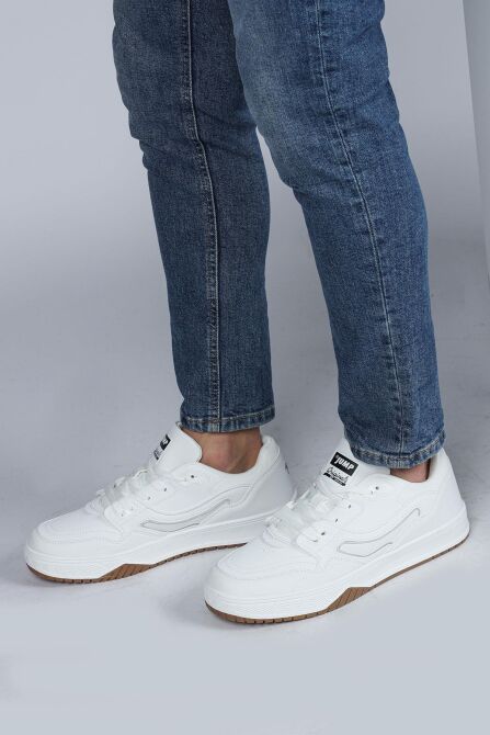 28520 Beyaz Erkek Sneaker Günlük Spor Ayakkabı - 3