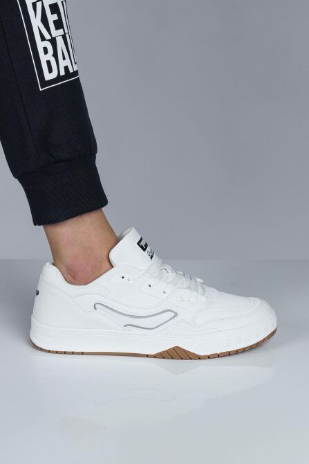 28520 Beyaz Erkek Sneaker Günlük Spor Ayakkabı - 5