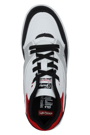 28520 Beyaz - Siyah Erkek Sneaker Günlük Spor Ayakkabı - 3