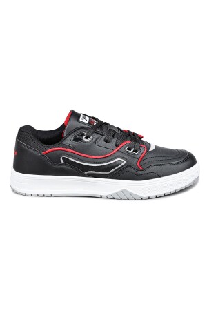 28520 Siyah - Beyaz Erkek Sneaker Günlük Spor Ayakkabı - 1