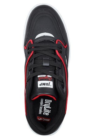 28520 Siyah - Beyaz Erkek Sneaker Günlük Spor Ayakkabı - 7