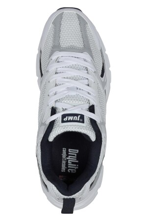 28627 Beyaz - Lacivert Erkek Sneaker Günlük Spor Ayakkabı - 8