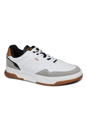 28662 Beyaz - Gri Erkek Sneaker Günlük Spor Ayakkabı 