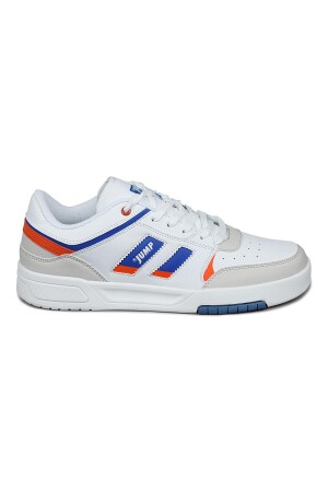 28693 Beyaz - Mavi Erkek Sneaker Günlük Spor Ayakkabı - 1