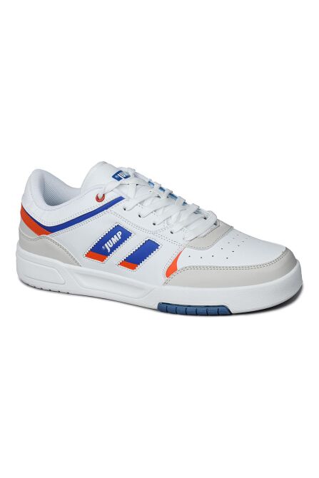 28693 Beyaz - Mavi Erkek Sneaker Günlük Spor Ayakkabı - 6