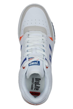 28693 Beyaz - Mavi Erkek Sneaker Günlük Spor Ayakkabı - 7