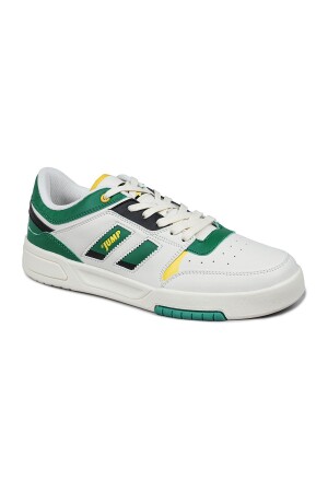 28693 Beyaz - Yeşil Erkek Sneaker Günlük Spor Ayakkabı - 6