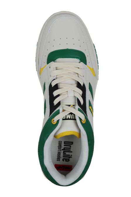 28693 Beyaz - Yeşil Erkek Sneaker Günlük Spor Ayakkabı - 7