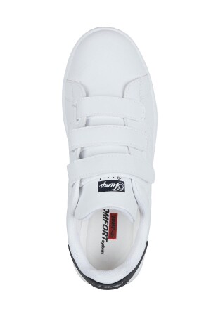 28711 Beyaz - Lacivert Kadın Sneaker Günlük Spor Ayakkabı - 8