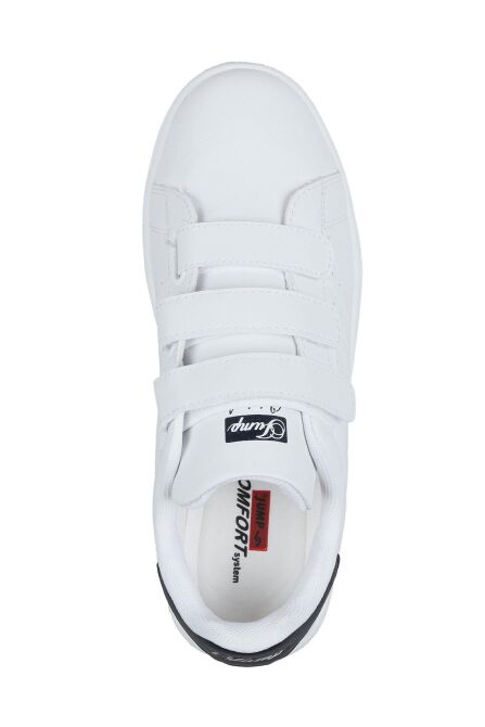 28711 Beyaz - Lacivert Kadın Sneaker Günlük Spor Ayakkabı - 8