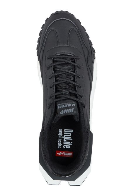 29104 Siyah - Beyaz Erkek Sneaker Günlük Spor Ayakkabı - 6