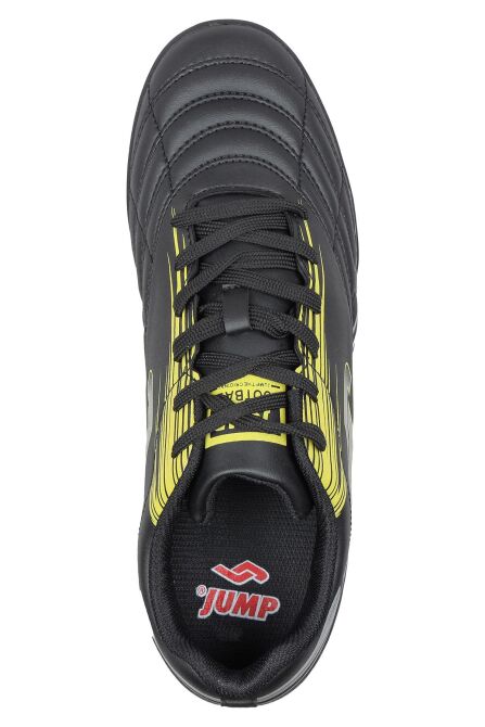 29117 Siyah - Sarı Halı Saha Krampon Futbol Ayakkabısı - 6