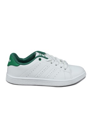 29159 Beyaz - Yeşil Kadın Sneaker Günlük Spor Ayakkabı 
