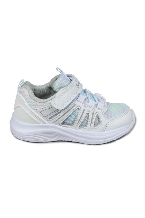 29183 Cırtlı Beyaz Kız Çocuk Sneaker Günlük Spor Ayakkabı 