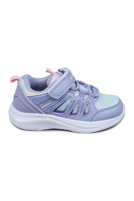 29183 Cırtlı Lila Kız Çocuk Sneaker Günlük Spor Ayakkabı - 1