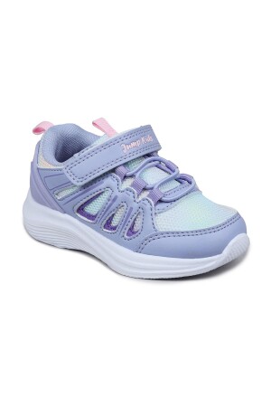 29183 Cırtlı Lila Kız Çocuk Sneaker Günlük Spor Ayakkabı - 2