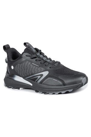 29730 Siyah - Gri Erkek Sneaker Günlük Spor Ayakkabı - 6