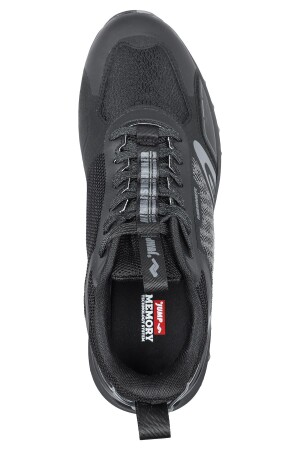 29730 Siyah - Gri Erkek Sneaker Günlük Spor Ayakkabı - 7