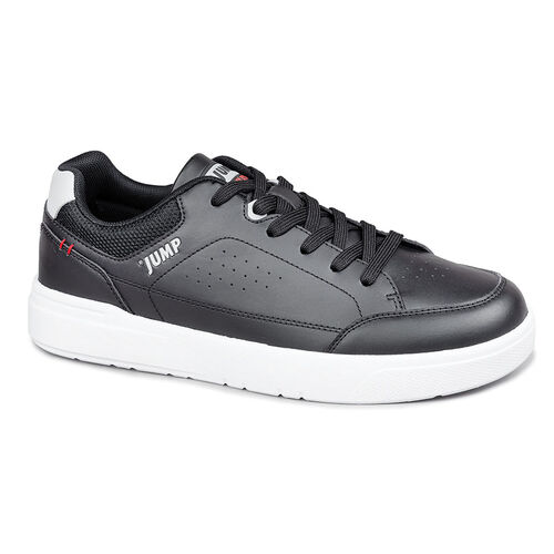 29736 Siyah - Beyaz Erkek Sneaker Günlük Spor Ayakkabı - 1