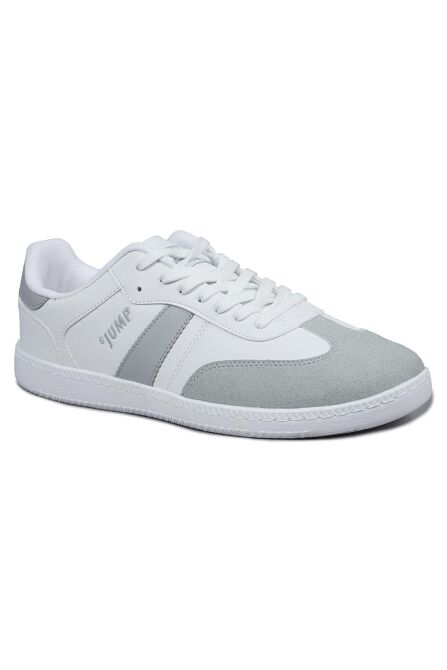 29787 Beyaz - Gri Erkek Sneaker Günlük Spor Ayakkabı - 7