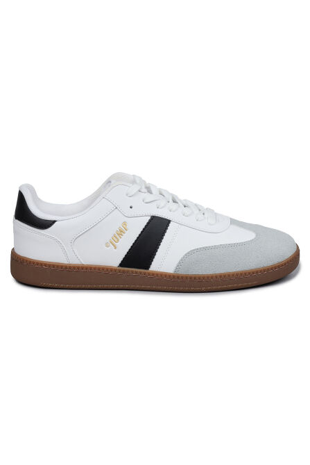 29787 Beyaz - Siyah Erkek Sneaker Günlük Spor Ayakkabı - 1