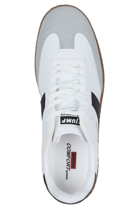 29787 Beyaz - Siyah Erkek Sneaker Günlük Spor Ayakkabı - 7